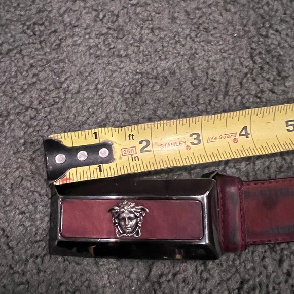 Versace suede belt - Picture 4 of 12
